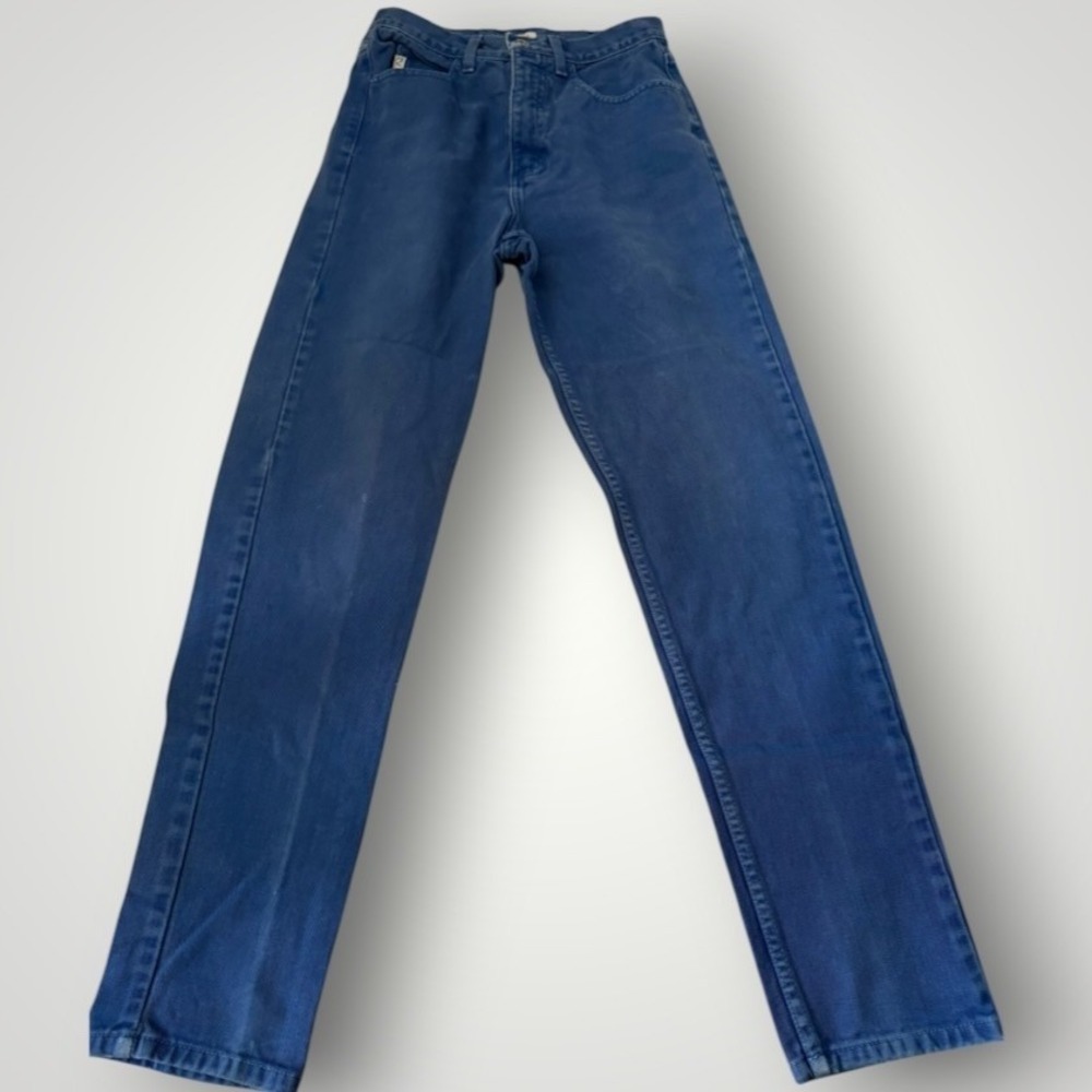 Guess Mom Jeans Women 29 Blue Vintage 90s USA High Rise Straight Americana Retro